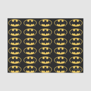 Batman Symbol Oval Logo Seidenpapier