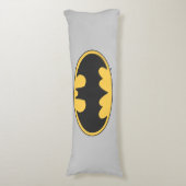 Batman Symbol | Oval Logo Seitenschläferkissen (Vorderseite Vertikal)