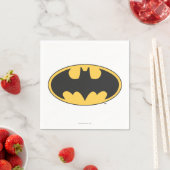 Batman Symbol | Oval Logo Serviette (Beispiel)