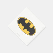 Batman Symbol | Oval Logo Serviette (Ecke)