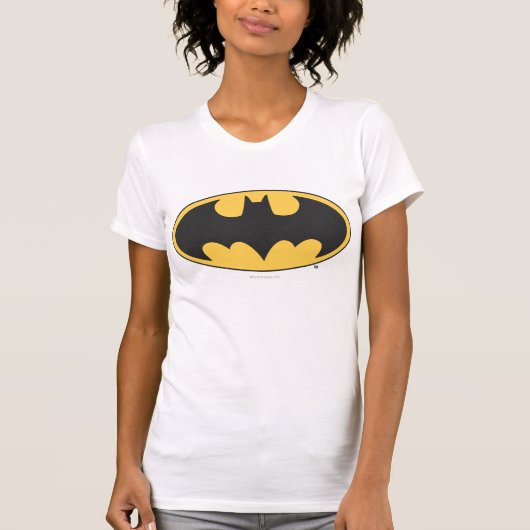 Batman Symbol | Oval Logo T-Shirt (Vorderseite)