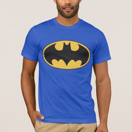 Batman Symbol | Oval Logo T-Shirt (Vorderseite)