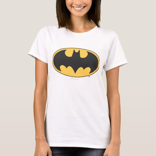 Batman Symbol | Oval Logo T-Shirt (Vorderseite)