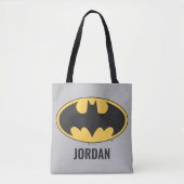 Batman Symbol | Oval Logo Tasche (Vorderseite)