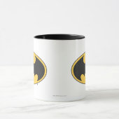 Batman Symbol | Oval Logo Tasse (Zentrum)