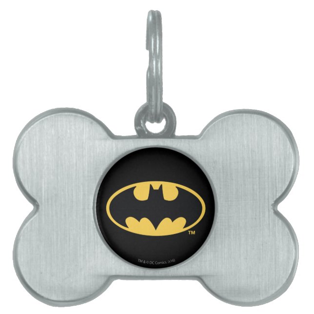 Batman Symbol | Oval Logo Tiermarke (Vorderseite)