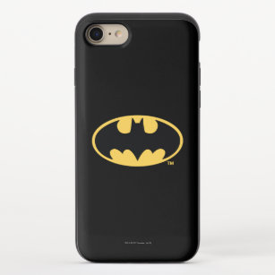 Batman Symbol   Oval Logo iPhone 8/7 Slider Hülle