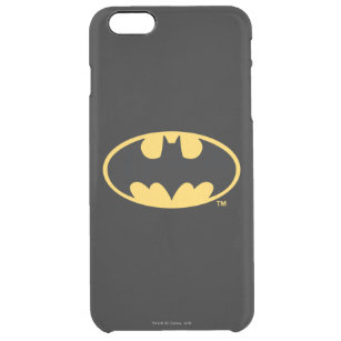 Batman Symbol   Oval Logo Durchsichtige iPhone 6 Plus Hülle