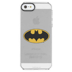 Batman Symbol   Oval Logo Durchsichtige iPhone SE/5/5s Hülle