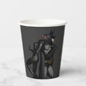 Batman Symbol | Papier für das einfache BAT-Logo f Pappbecher (Vorderseite)