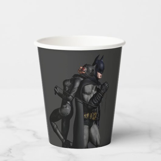 Batman Symbol | Papier für das einfache BAT-Logo f Pappbecher (Vorderseite)