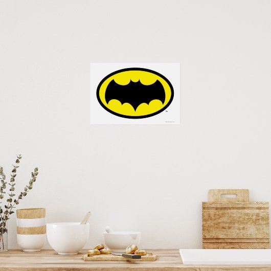Batman Symbol Poster (Küche)
