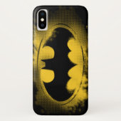 Batman Symbol | Schwarz-Gelb-Logo Case-Mate iPhone Hülle (Rückseite)