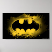 Batman Symbol | Schwarz-Gelb-Logo Poster (Vorne)
