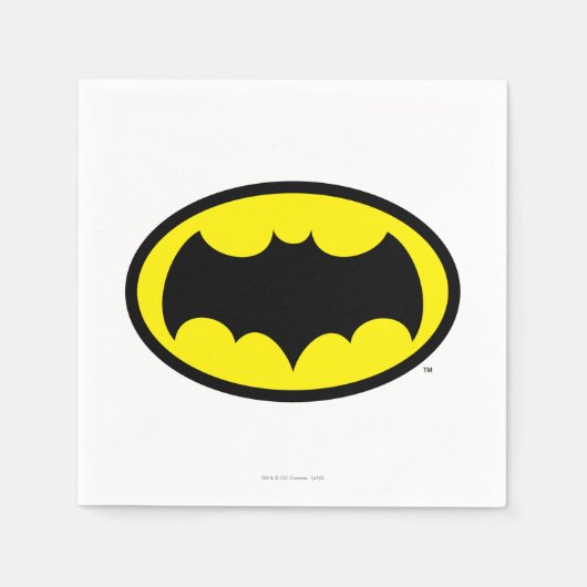 Batman Symbol Serviette (Vorderseite)