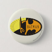 Batman Symbol | SILHOUETTE Button (Vorderseite)