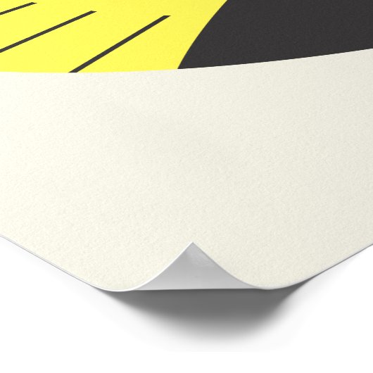 Batman Symbol | SILHOUETTE Poster (Ecke)