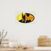 Batman Symbol | SILHOUETTE Poster (Küche)