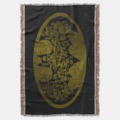 Batman Symbol | Skulpturen im Bat-Logo Decke (Vorderseite Vertikal)