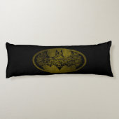 Batman Symbol | Skulpturen im Bat-Logo Seitenschläferkissen (Rückseite)