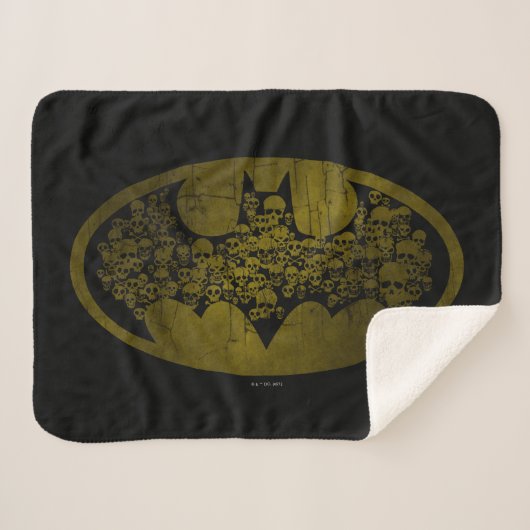 Batman Symbol | Skulpturen im Bat-Logo Sherpadecke (Vorderseite (Horizontal))