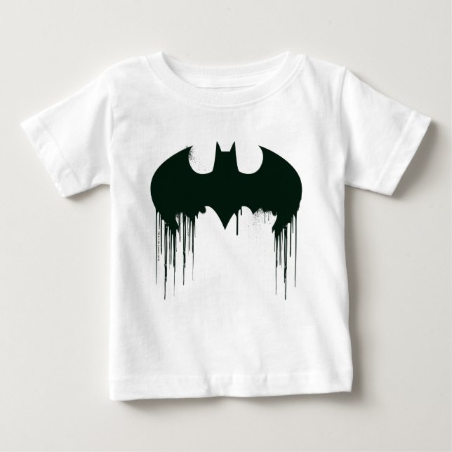 Batman Symbol | Spraypainlogo Baby T-shirt (Vorderseite)