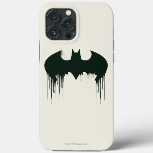 Batman Symbol   Spraypainlogo iPhone 13 Pro Max Hülle