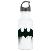 Batman Symbol | Spraypainlogo Edelstahlflasche (Vorderseite)
