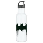 Batman Symbol | Spraypainlogo Edelstahlflasche (Vorderseite)