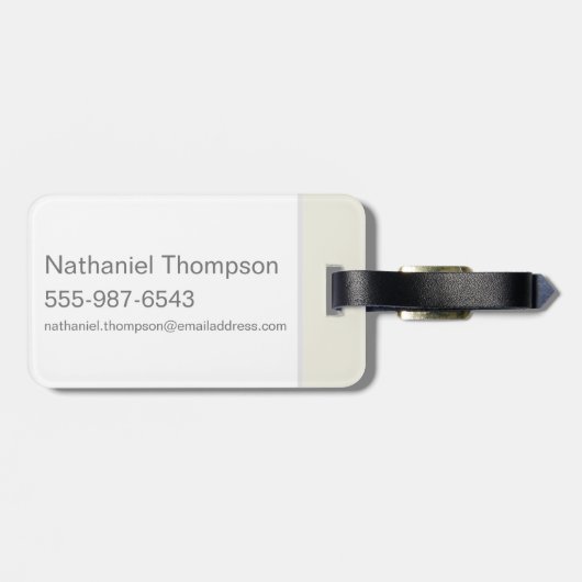 Batman Symbol | Spraypainlogo Gepäckanhänger (Rückseite horizontal)