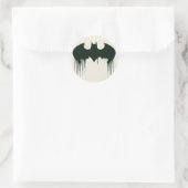 Batman Symbol | Spraypainlogo Runder Aufkleber (Tasche)