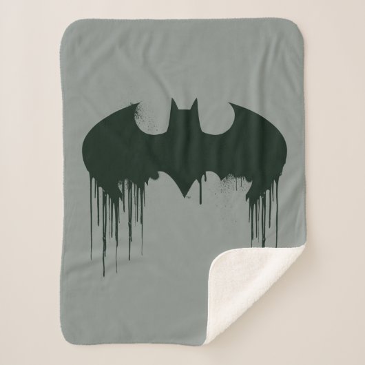 Batman Symbol | Spraypainlogo Sherpadecke (Vorderseite)