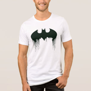 Batman Symbol Spraypainlogo Tri-Blend Shirt