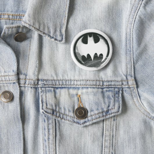 Batman Symbol | Spraysymbol-Logo Button (Beispiel)