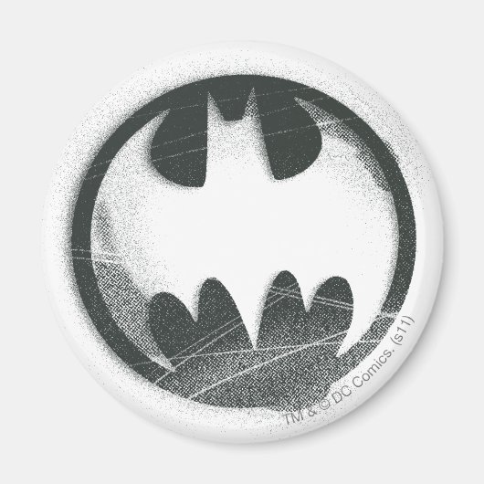 Batman Symbol | Spraysymbol-Logo Magnet (Vorne)