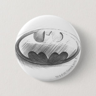 Batman Symbol   Zeichnend Zeichen Button