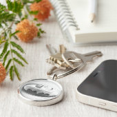 Batman Symbol | Zeichnend Zeichen Schlüsselanhänger (Seite)