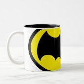 Batman Symbol Zweifarbige Tasse (Links)
