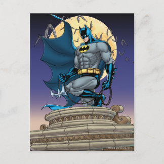 Batman Szenen - Mondseitenansicht Postkarte