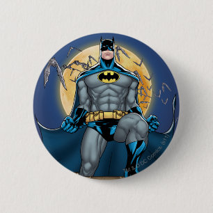 Batman Szenen - Moon Front View Button