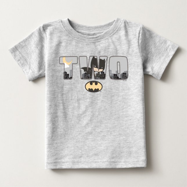 Batman | T - Shirt zum zweiten Geburtstag (Vorderseite)