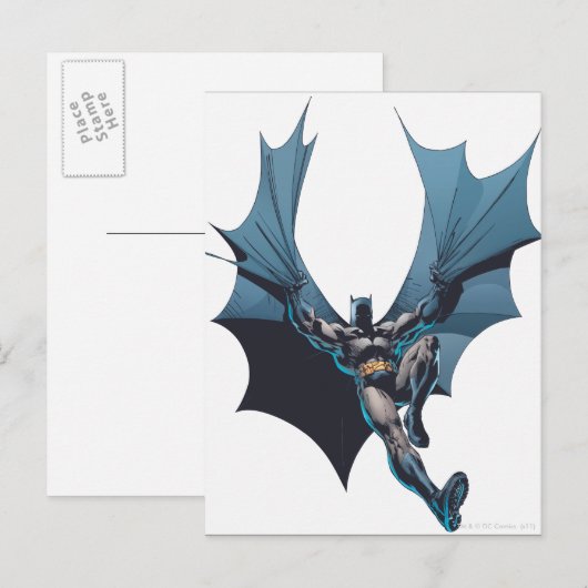 Batman - Tangled Rope Postkarte (Vorne/Hinten)