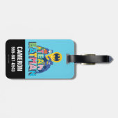 Batman | Team Batman Gepäckanhänger (Rückseite horizontal)