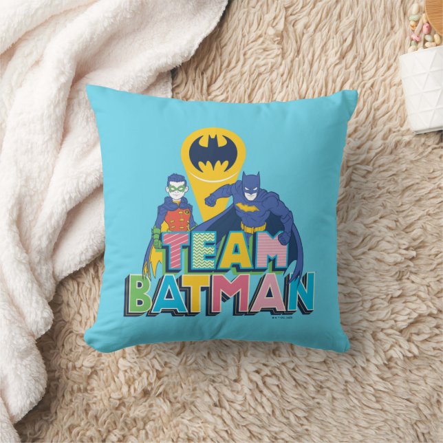 Batman | Team Batman Kissen (Decke)