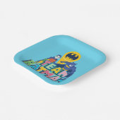 Batman | Team Batman Pappteller (Gewinkelt)