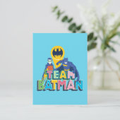 Batman | Team Batman Postkarte (Stehend Vorderseite)