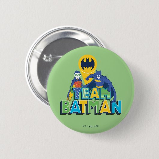Batman | Team Batman & Robin Button (Vorne & Hinten)