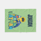 Batman | Team Batman & Robin Fleecedecke (Vorderseite (Horizontal))