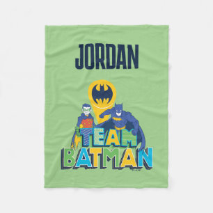Batman   Team Batman & Robin Fleecedecke