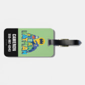 Batman | Team Batman & Robin Gepäckanhänger (Rückseite horizontal)